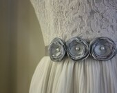 Rosebud Belt in Heather Gray (Style No. 1)