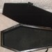 Black Wooden Coffin Case