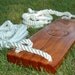 The Ultimate Tree Swing (with) hand carved initial