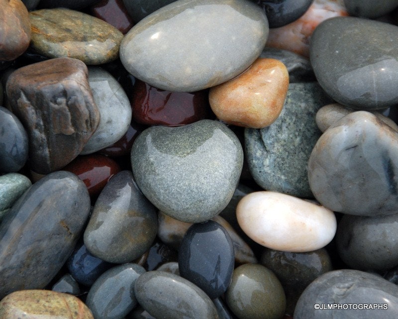 Heart Photograph, Nature Photography,  5 x 7 Fine Art Print, Love Rocks, Affordable gift, Bedroom Decor, Home Wall Art, Heart Shaped Rock