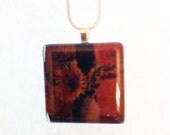 Vintage Art Slide Necklace