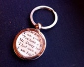 Vintage Circle Keychain