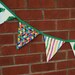 Fabric Bunting Banner - Made with Very Hungry Caterpillar Fabrics - TREASURY FEATURED
