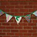 Fabric Bunting Banner - Made with Very Hungry Caterpillar Fabrics - TREASURY FEATURED