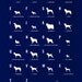 Dog Alphabet Nursery poster art print illustration typography