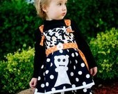Gooseberry Lane Originals Halloween Retro Betty Boo Swing Top and Pants set