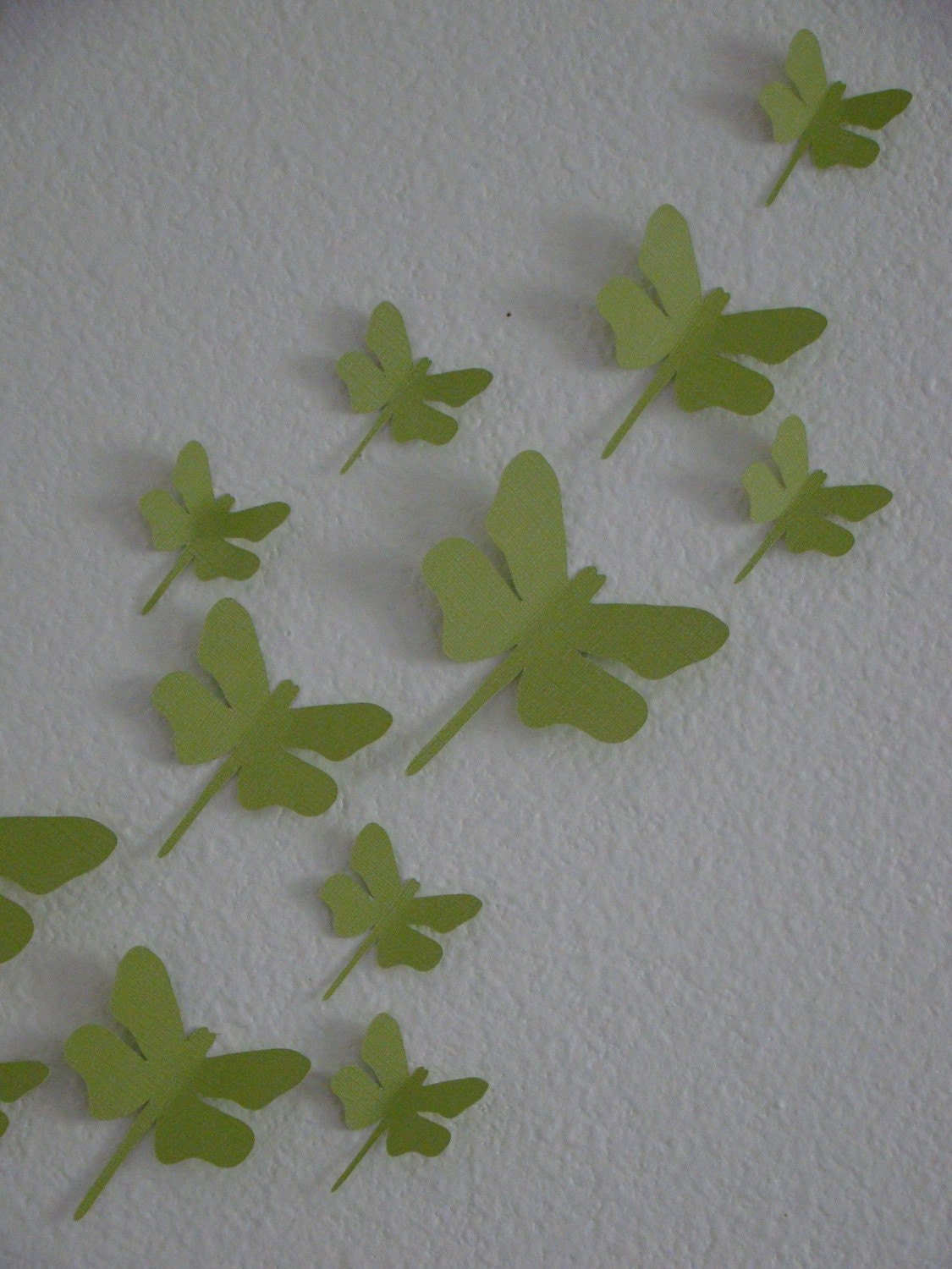 Buy 2 Get 1 FREE Dragonfly Wall Art Decor ANY COLOR adhesive included