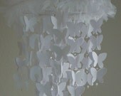 White Butterfly Baby Mobile Available in any colors