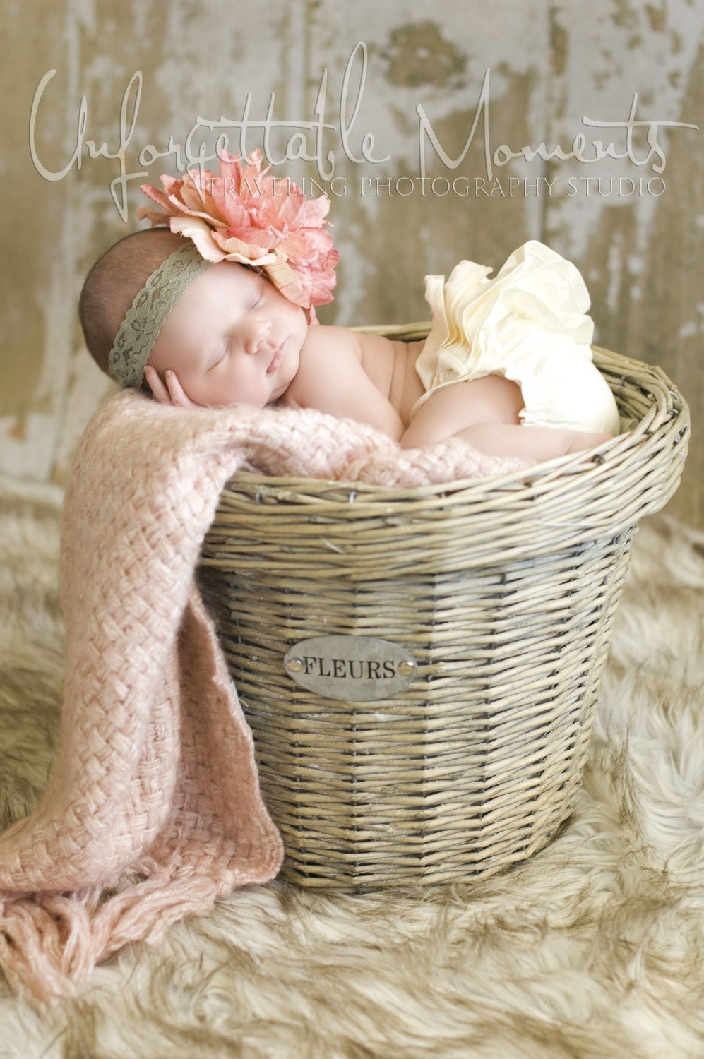 Newborn Diaper Cover- Cream