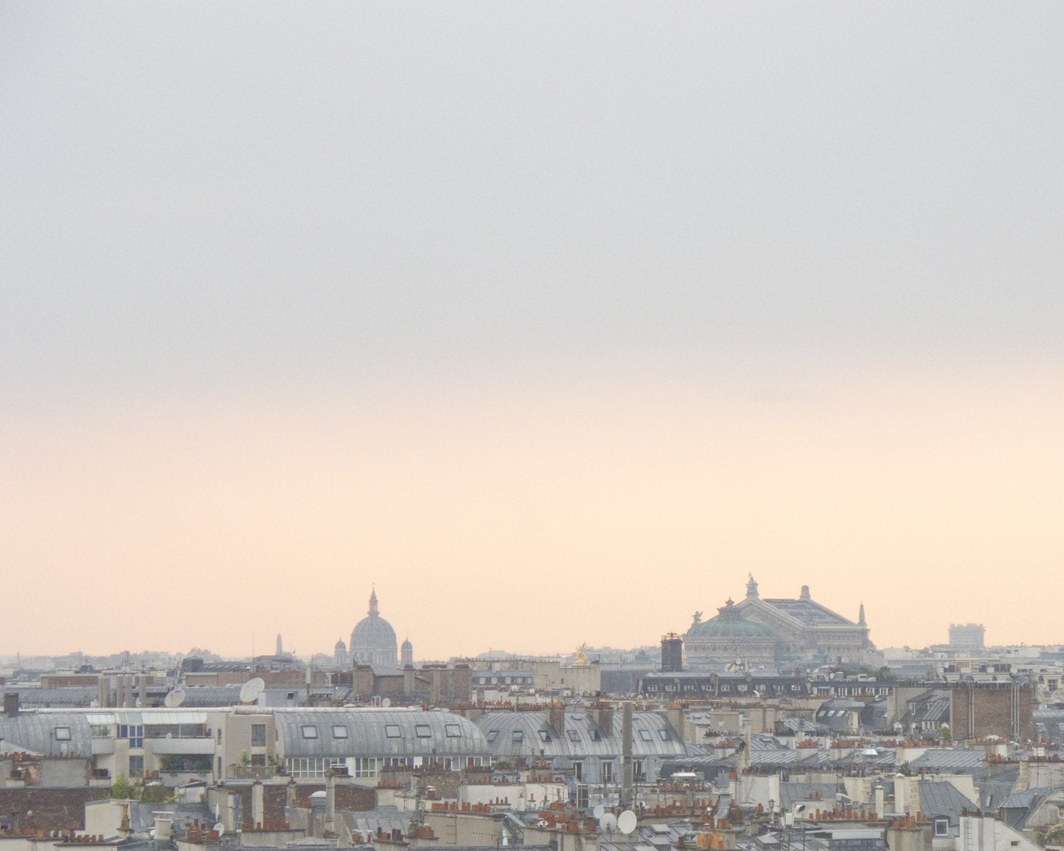 Paris view Photography - After the rain (No 1) - Fine Art print - 8 x 10 - French home decor wall art poster