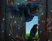 Raven Fine Art Print "Heavens Birds" 16 x 20