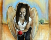 Angel Art Print "The Gift" 16x20