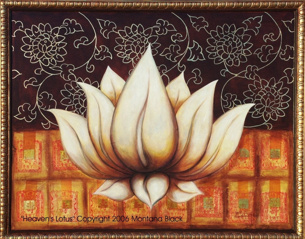 Lotus Flower Print