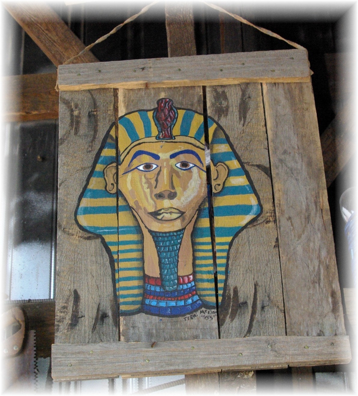King Tut Painting