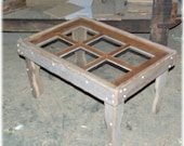 Old Window Coffee Table