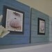 Set of 3 Xtra Large Sea Glass Color Plank Frames