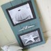 Double 5x7 Dusty Turquoise Plank Frame with Boat Cleat