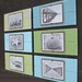 Wall Grouping Set of Six Plank Frames for 5x7 Pictures
