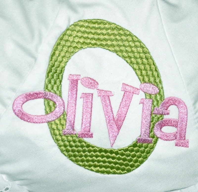 Personalized Baby Bloomers Monogrammed