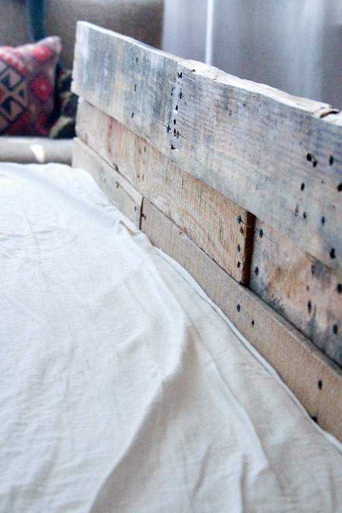 Reclaimed Wood Headboard and Footboard Made to Order