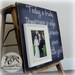 Today a Bride Unique Wedding Gift Picture Frame 16x16 Personalized Custom Father Mother of The Bride Daddys Girl