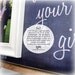 Today a Bride Unique Wedding Gift Picture Frame 16x16 Personalized Custom Father Mother of The Bride Daddys Girl