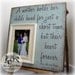 MOTHER Of THE BRIDE Gift For Mother of the Bride Personalized Picture Frame Wedding Gift Custom 16x16 A Mother Holds Mom Quote Thank You
