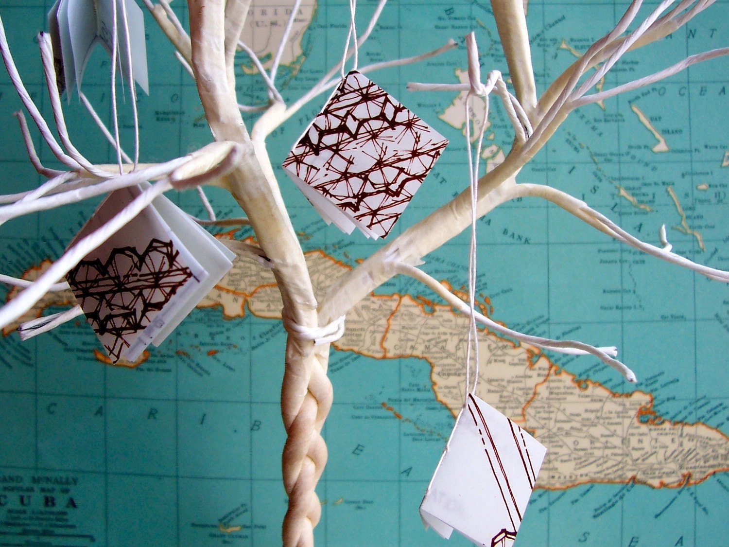 Four Lil Book Ornaments
