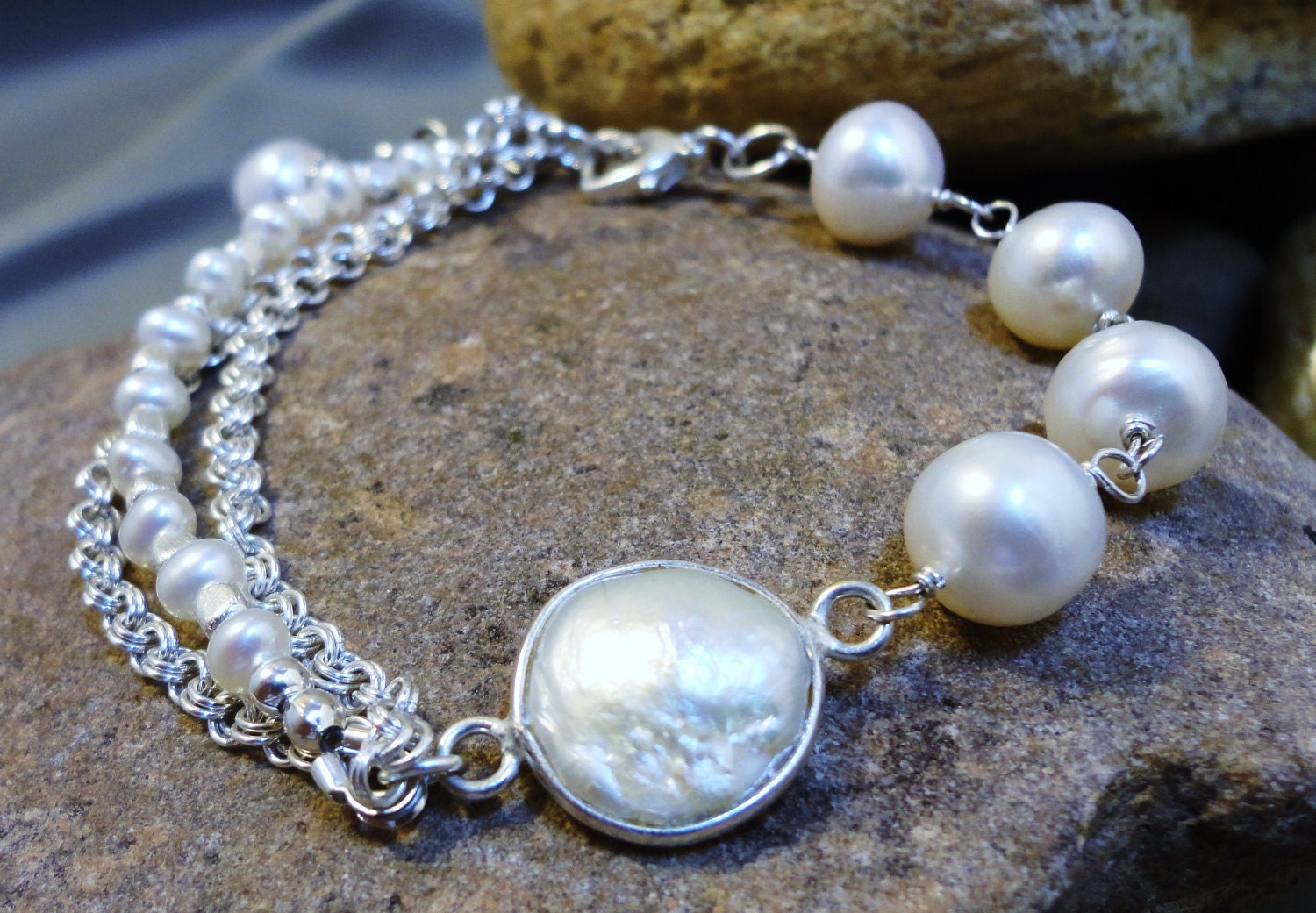 Silver and Pearls