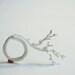 Organic Tree Branch Ring Sterling Silver