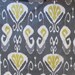 BANSURI Storm Ikat linen   by KRAVET
