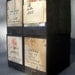 RESERVED for JYA 1124  Vintage Pharmacy Rx File Boxes / E.N. Rowell Co. Inc. Batavia New York /Set of 4