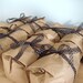 DIY Fleur de Sel Caramel Wedding Favor Packages  - 100 guests - As Seen in BRIDES Magazine