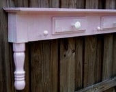 Clothes, Coat Or Towel Rack, Large Shabby Cottage Style Display Shelf, Mantle, Farm House Chic MADE To ORDER