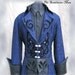 Steampunk Wedding Tuxedo Style frock coat- Gothic Pirate