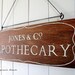 FIRST AID Metal Sign Hand Painted Primitive Distressed