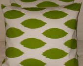 New 18 x 18 Pillow Covers Chipper Chartuese
