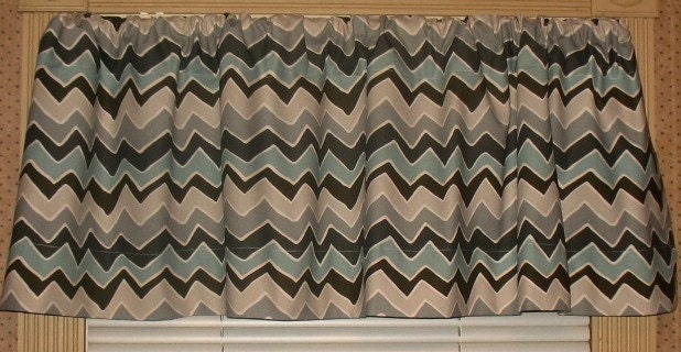 Window Curtain-Valance See Saw Village 52 x 16