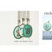 Embroidered Necklace. Custom Initial, Letter, Personalized Monogram.  Made Just For You by merriweathercouncil on Etsy.