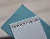 Thinking of You Enclosure Card