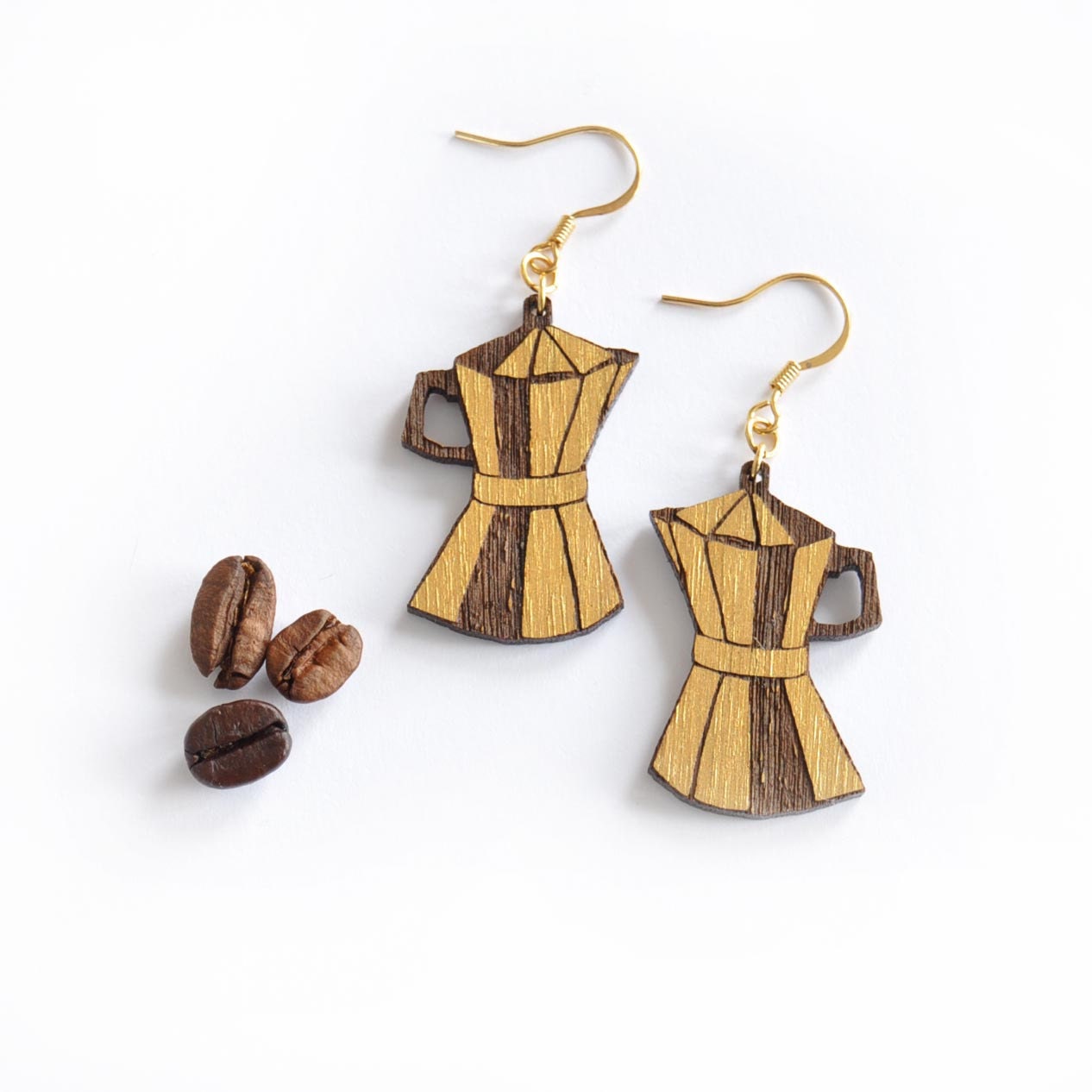 COFFEE POT- earrings