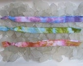 My Tyes Cupcake Headband Package, 3 Original Tie Dyed Elastic Headbands, that double as bracelets.