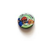 Captain Falcon F-Zero/Super Smash Brothers Pinback Button/Magnet