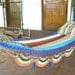 Multi Color Single Hammock hand-woven Natural Cotton Special Fringe