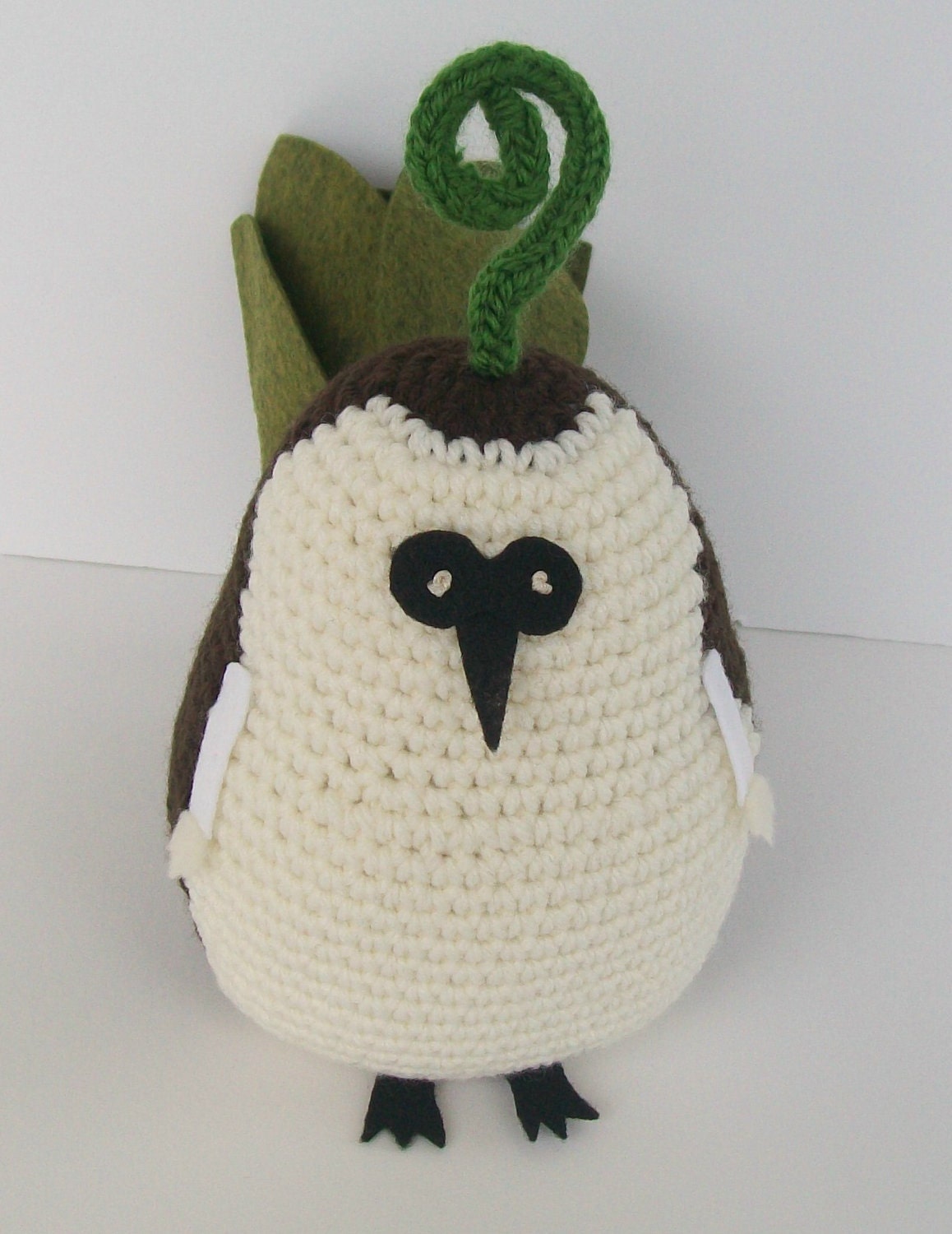 Kikwi amigurumi as seen on Legend of Zelda Skyward Sword