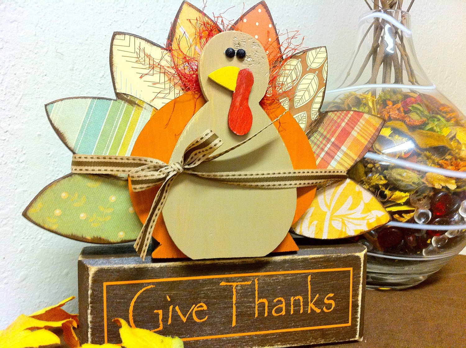 Seasonal Give Thanks Turkey Set