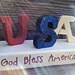 USA--God Bless America Block