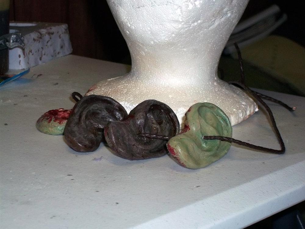 Zombie Ear Necklace