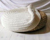 Crochet stool cover