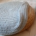 Crochet stool cover